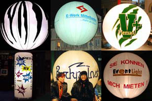 leuchtballons für werbezwecke