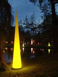 leuchtkegel, airlight, lightcone, lichtpylon